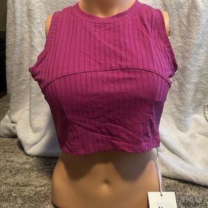 Dmnzns women’s tank top violet NWT